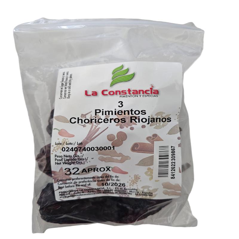 PTO.SECOS CHORICEROS RIOJANOS CONSTANCIA B/3 UD.