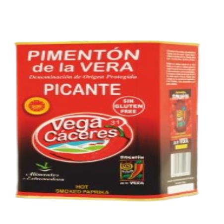 PIMENTON PICANTE D.O.LA VERA LATA 750 GR