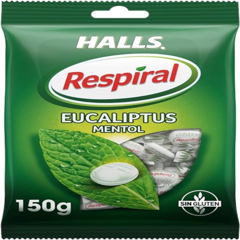CARAMELOS RESPIRAL EUCALIPTUS MENTOL B/150 GR