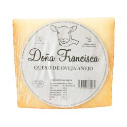 QUESO OVEJA CASAR AÑEJO Dª.FRCA.CUÑA/400.GR APROX.