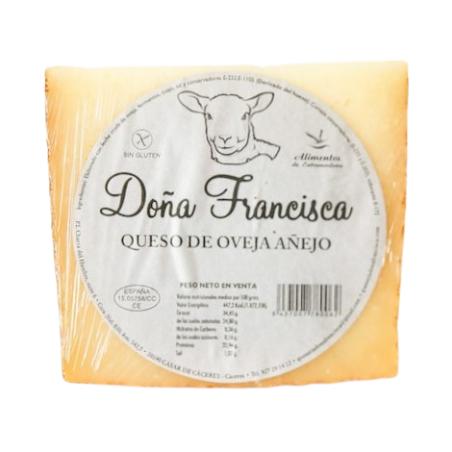 QUESO OVEJA CASAR AÑEJO Dª.FRCA.CUÑA/400.GR APROX.