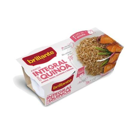 ARROZ BRILLANTE INTEGRAL C/QUINOA BIPACK 2X125 GR