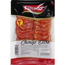 CHORIZO LONCHA EXTRA FARCEDO SOBRE 80 GR.