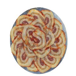 PANCETA IBÉRICA LONCHA BELLOTA ADOB. FARCEDO 70GR