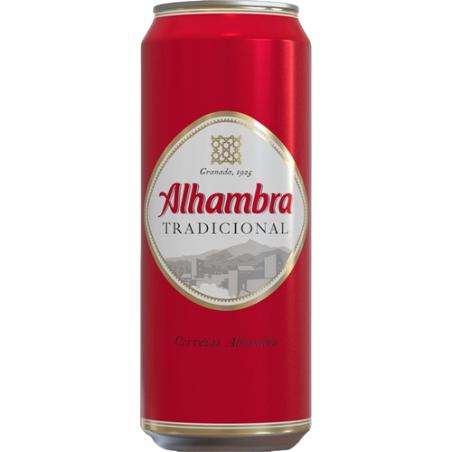 CERVEZA ALHAMBRA TRADICIONAL LATA 50.CL.