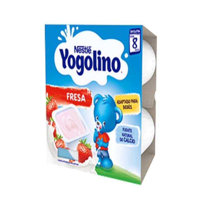POSTRE NESTLE YOGOLINO FRESA PACK-4 UD