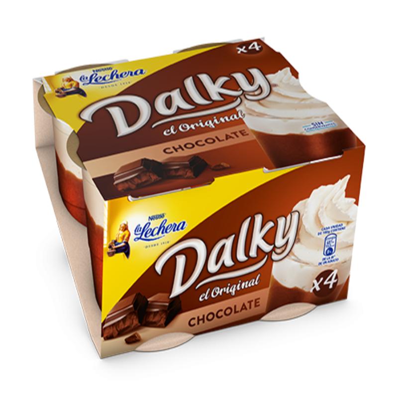 NESTLE CREMA DE CHOCOLATE NESTLE DALKY P/4 UD
