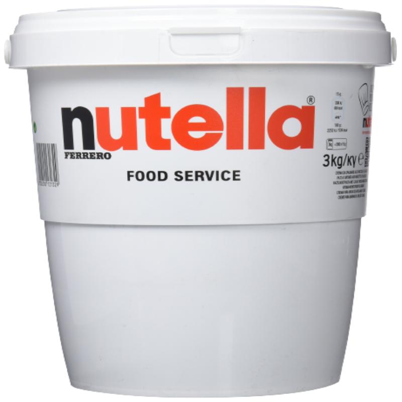 NUTELLA CREMA AVELL/CACAO CUBO 3KG