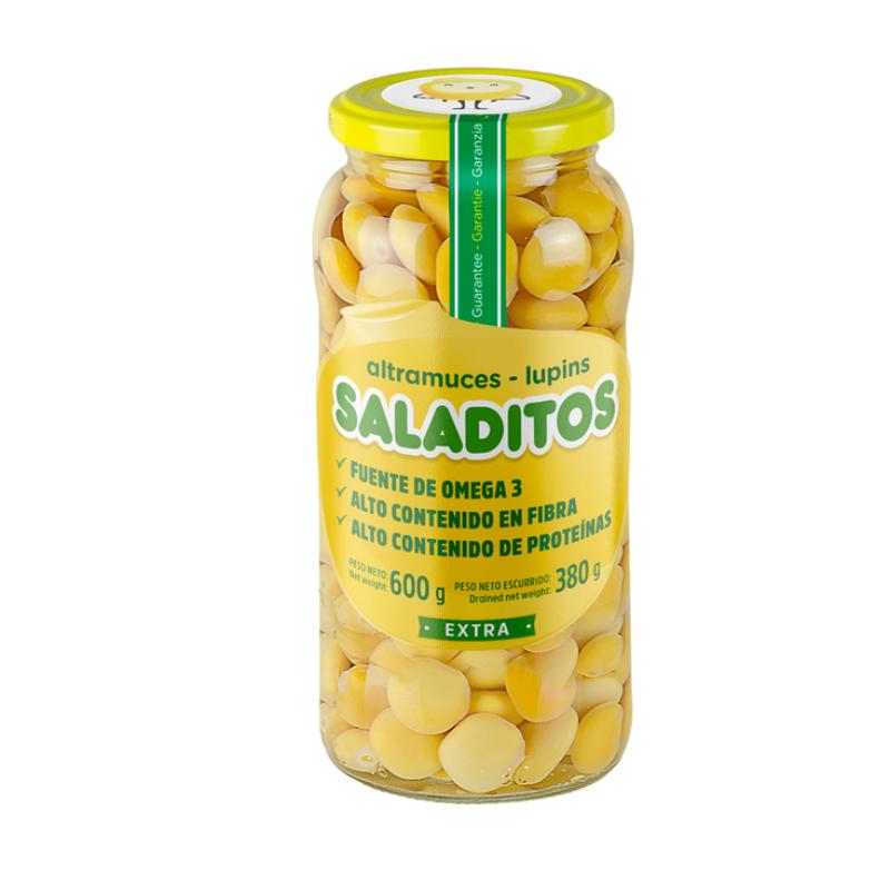 ALTRAMUCES SALADITOS TARRO CRISTAL 600 GR