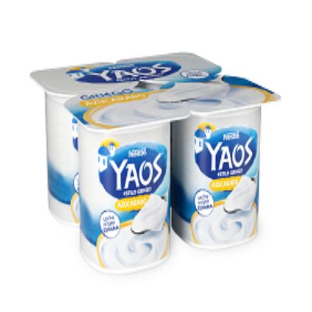 NESTLE YAOS ESTILO GRIEGO AZUCARADO P/4UD 