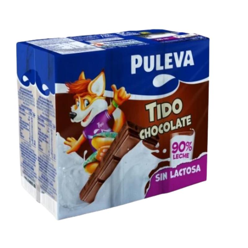 BATIDO CACAO PULEVA SIN LACTOSA P/6UDX200ML