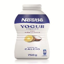 NESTLE YOGUR LIQUIDO C/PIÑA Y COCO B/750G