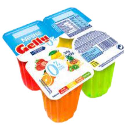 NESTLE GELATINA SABORES VARIOS 0% PACK-4UD