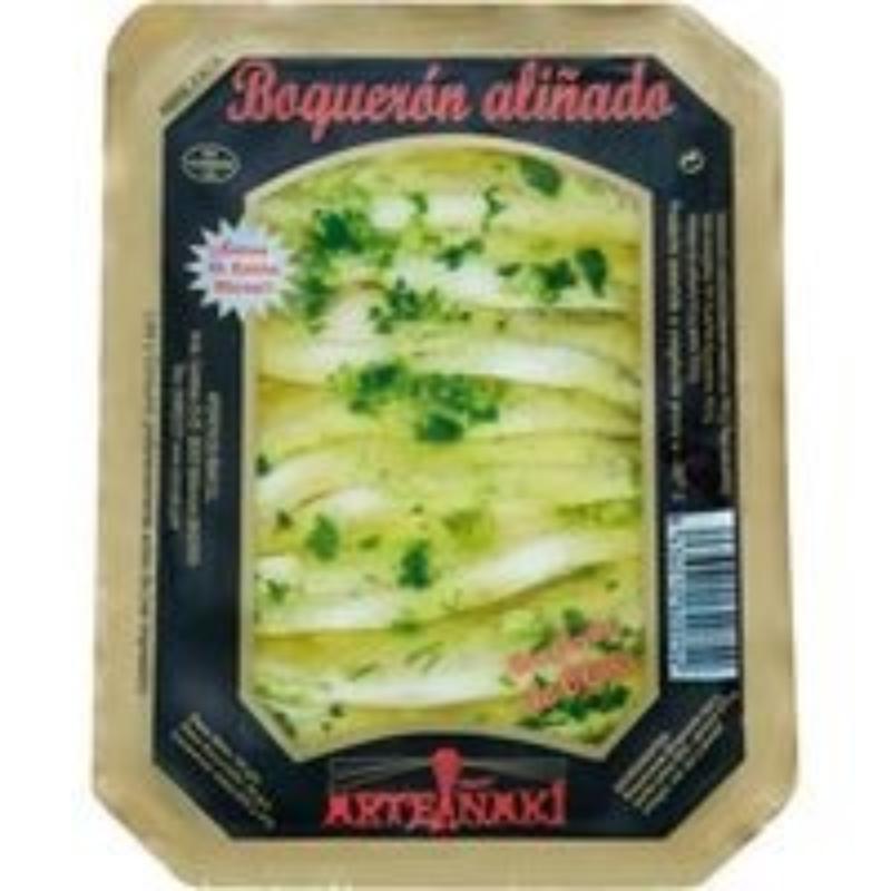 BOQUERONES ALIÑ.AC/OLI. ARTEIÑAKI PESO ESC.150 GR
