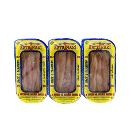 ANCHOA A/OLIVA ARTEIÑAKI TRIPACK 120 GR