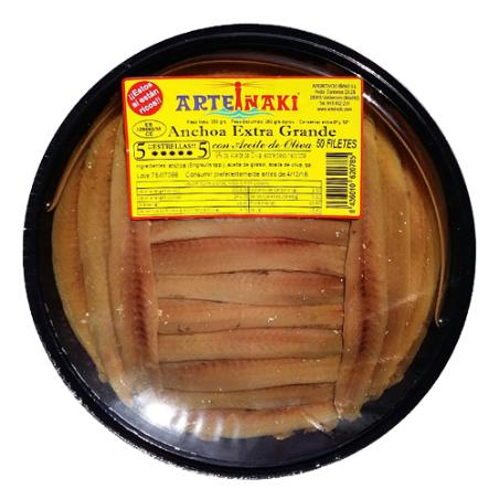 ANCHOA LOMO EXTRA GRANDE ARTEIÑAKI 50 FILETES