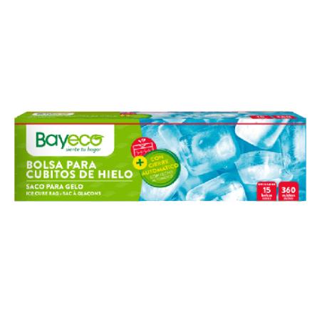 BOLSA CUBITOS HIELO BAYECO 15 UD