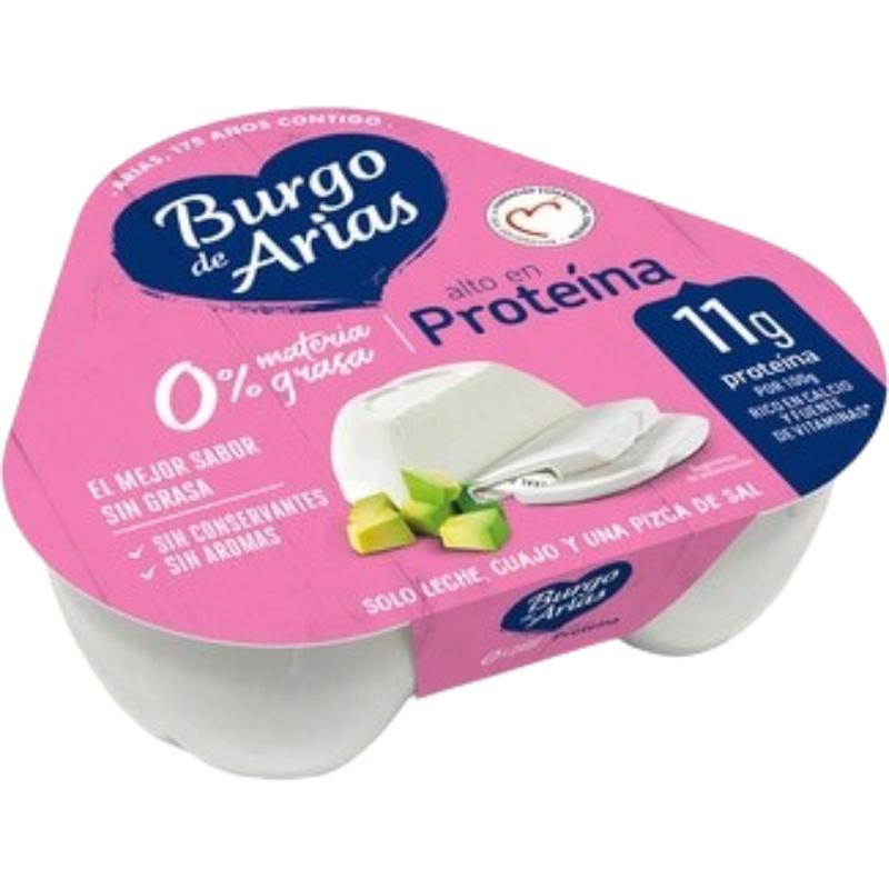 QUESO BURGOS DE ARIAS MINI 0%M.G. P/3X72GR