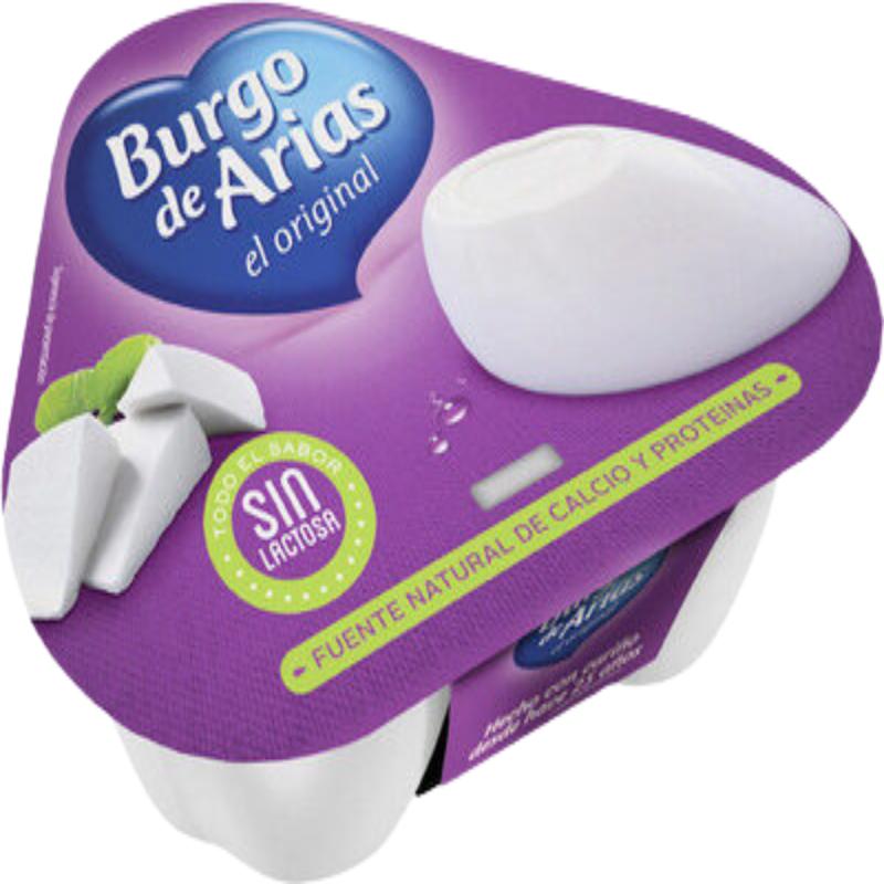 QUESO BURGOS DE ARIAS MINI SIN LACTOSA P/3X72GR