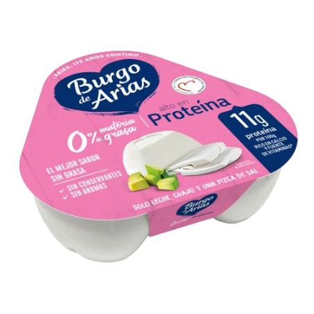 QUESO BURGOS DE ARIAS MINI PROTEINAS P/3X72GR