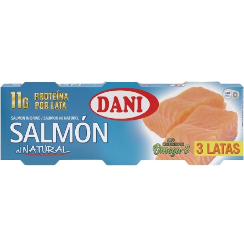 SALMON DANI AL NATURAL  PACK-3UD X 50GR