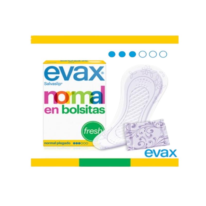 SALVASLIP EVAX NORMAL FRESH BOLSITAS C/20 UD