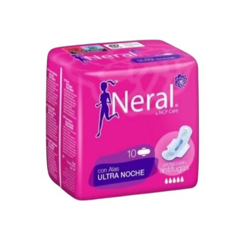 COMPRESA NERAL ULTRA ALAS NOCHE B/10 UD