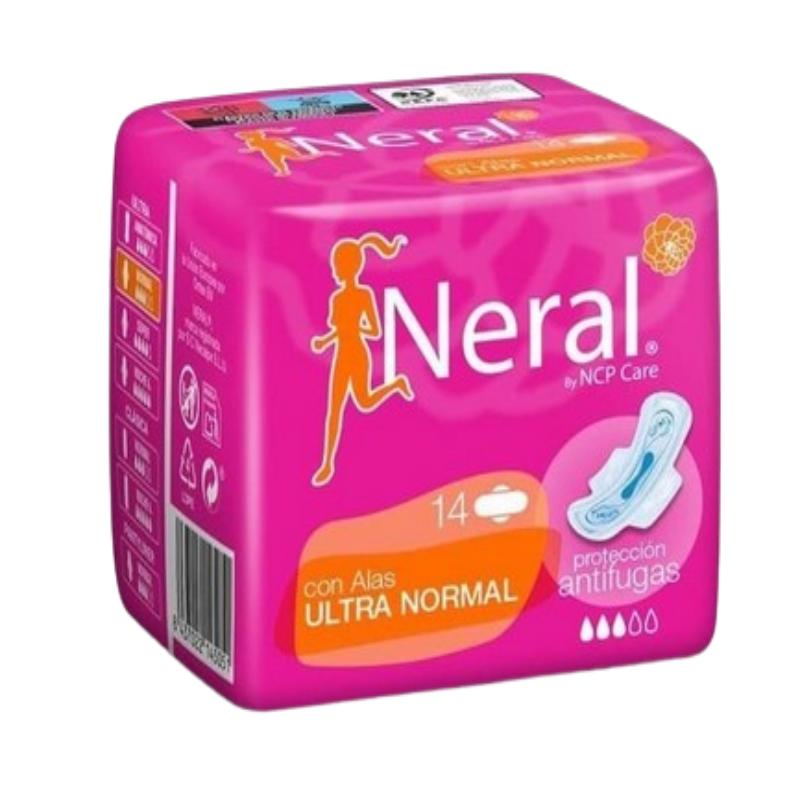 COMPRESA NERAL NORMAL ULTRA ALAS B/14 UD
