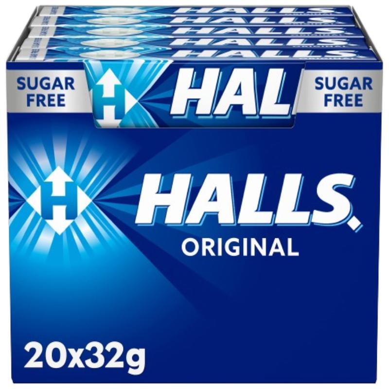 CARAMELOS HALLS ORIGINAL COOLWAVE 32 GR
