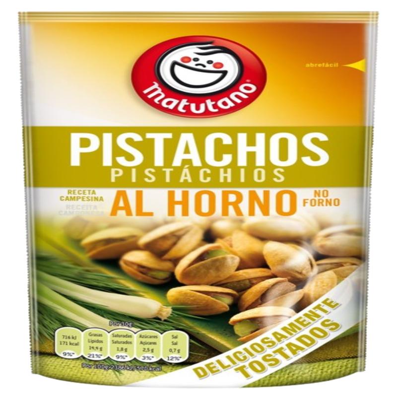 MATUTANO/PISTACHOS AL HORNO B/85 GR