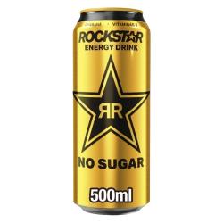 BEBIDA ENERG. ROCKSTAR NO SUGAR- L.500.ML