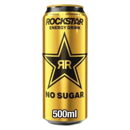 BEBIDA ENERG. ROCKSTAR NO SUGAR- L.500.ML