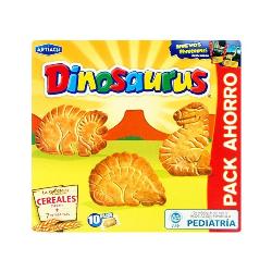 GALLETAS ART/DINASAURUS C/CEREALES PAQ/411 GR