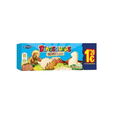 GALLETAS ART/DINOSAURUS CHOC/BLANCO (1,60€) 80 GR.