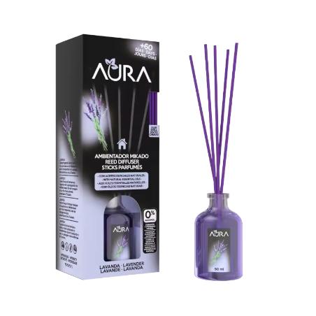 AMBIENTADOR MIKADO AURA LAVANDA 50 ML.