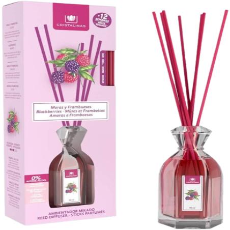AMBIENTADOR MIKADO CRISTALINAS MORAS 90 ML