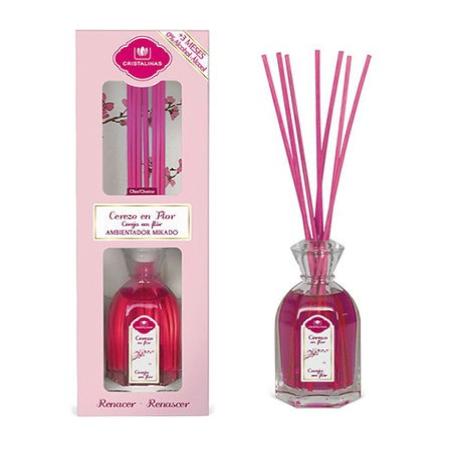 AMBIENTADOR MIKADO CRISTALINAS CEREZO FLOR  90 ML.