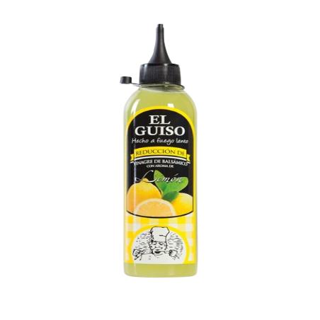 VINAGRE CREMA BALSAMICO AROMA LIMON GUISO 250 ML
