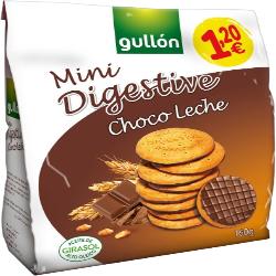 GALLETAS GULLON DIGESTIVE MINI CHOCO B/160 GR1,20€