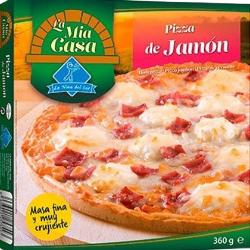 PIZZA  CONG. JAMON LA MIA CASA C/360 GR