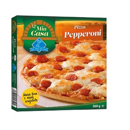 PIZZA  CONG. PEPPERONI  LA MIA CASA P/360 GR