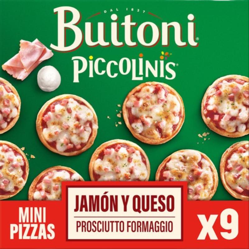 PIZZA  CONG. SUSPICOLINO JAMON/QUESO P/9UD 270 GR