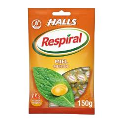 CARAMELOS RESPIRAL MIEL MENTOL B/150 GR