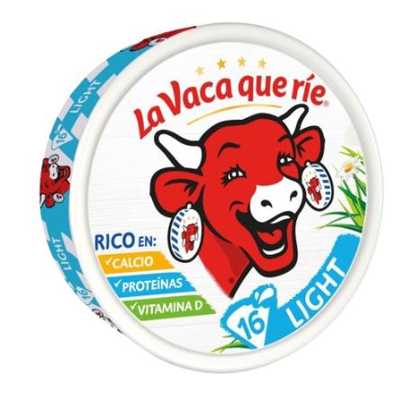 QUESO PORCIONES LA VACA QUE RIE LIGHT EST/16 UD