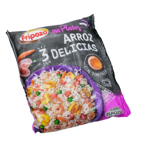 ARROZ 3 DELICIAS CONG. FRIPOZO C/67188 B/500 GR