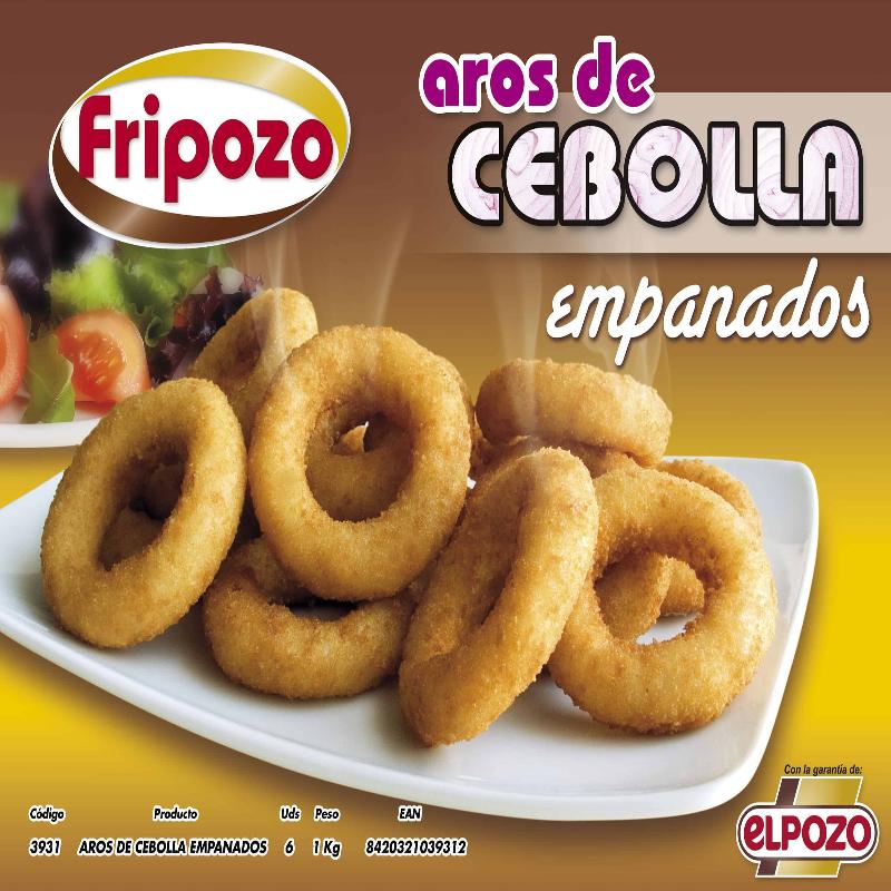 AROS DE CEBOLLA EMPANADO  C/3931 FRIPOZO B/1.KG