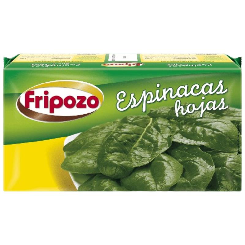 ESPINACAS CONG. HOJAS FRIPOZO C/1147 BOLSA/400.GR.