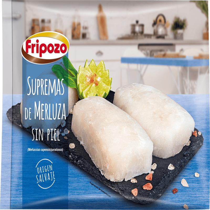 MERLUZA SUPREMA S/P.CONG.FRIPOZO C/6282.B/500.GR