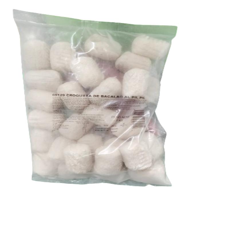 CROQUETA FRIPOZO BACALAO PIL-PIL C/69129 BOL. 1 KG