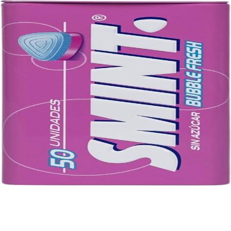 CARAMELOS SMINT BUBBLE FRESH S/AZUCAR LATA 35 GR
